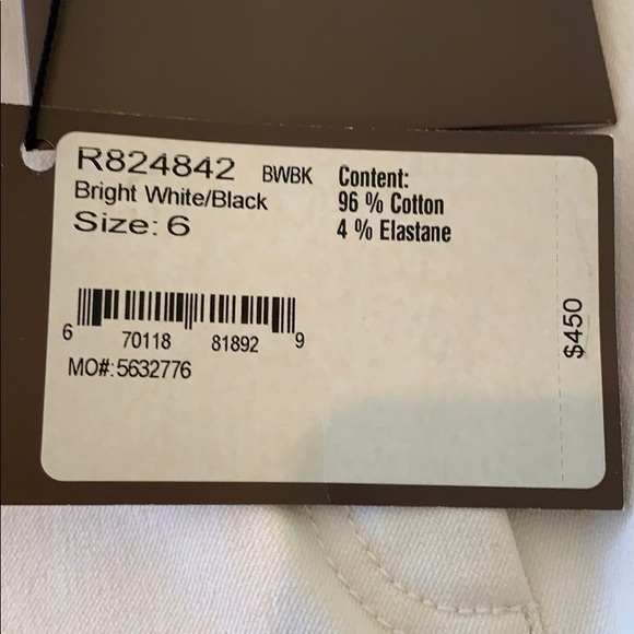 ST JOHN WHITE PANTS - Picture 7 of 8